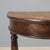 19th Century Demi Lune Console in Walnut, Italy For Sale - Image 3 of 8