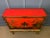 Red Lacquered Chinoiserie Cabinet on Stand, 1920 For Sale - Image 18 of 18