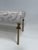 Metal Gold Bronze Organic Design Bench- Sorgue Bench For Sale - Image 7 of 8