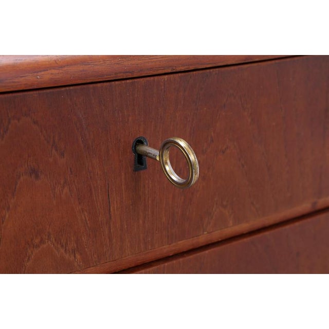 Mid-Century Teak Chest of 6 Drawers For Sale - Image 9 of 13