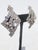 Rhinestone Clip-on Earrings by La Rea For Sale - Image 4 of 5