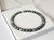 Black South Sea Tahitian Black Pearl Necklace With 14k White Gold Clasp For Sale - Image 8 of 9