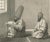 This unique lithograph from 1863 features two related but distinct scenes of Islamic devotional practice, labeled “De...