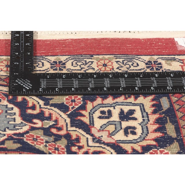 Late 20th Century Vintage Indian Tabriz Rug - 08'00 X 11'04 For Sale In Dallas - Image 6 of 9