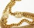 2020s Chanel Gold Plated Double CC Crystal Chains Belt Necklace For Sale - Image 5 of 5