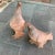 Mid 20th Century Decorative Terra Cotta Pigeon Set - Set of 2 For Sale - Image 9 of 9