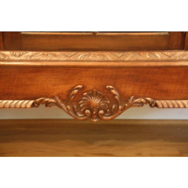 18th Century Mid-18th Century Dutch Boekenkast (Book Cabinet)/ Vitrine For Sale - Image 5 of 11