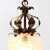 Patinated Brass Arts & Crafts Lantern, 1900s For Sale - Image 9 of 17