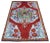 1970s High Pile Area Rug Hand Knotted Colorful Oushak Medallion Rug - 3'10'' X 6' For Sale - Image 5 of 12