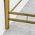 Metal Double Bed in Brass and Metal, 1970s For Sale - Image 7 of 8