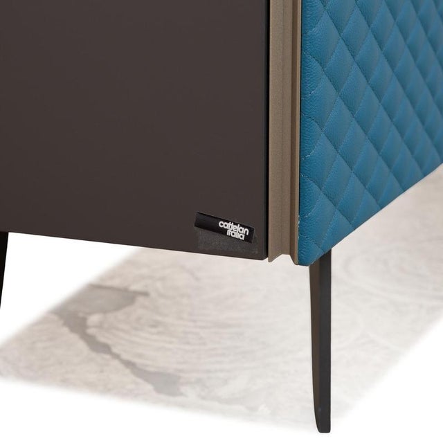 Blue Absolut Wood Sideboard from Cattelan Italia For Sale - Image 8 of 13