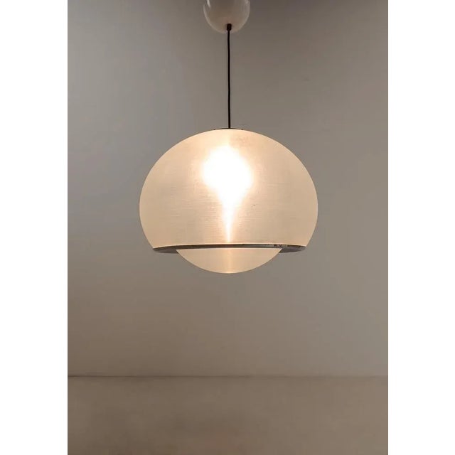 Pink Acrylic Bud Pendant Lamp by Harveiluce for Guzzini, Italy, 1968 For Sale - Image 8 of 13