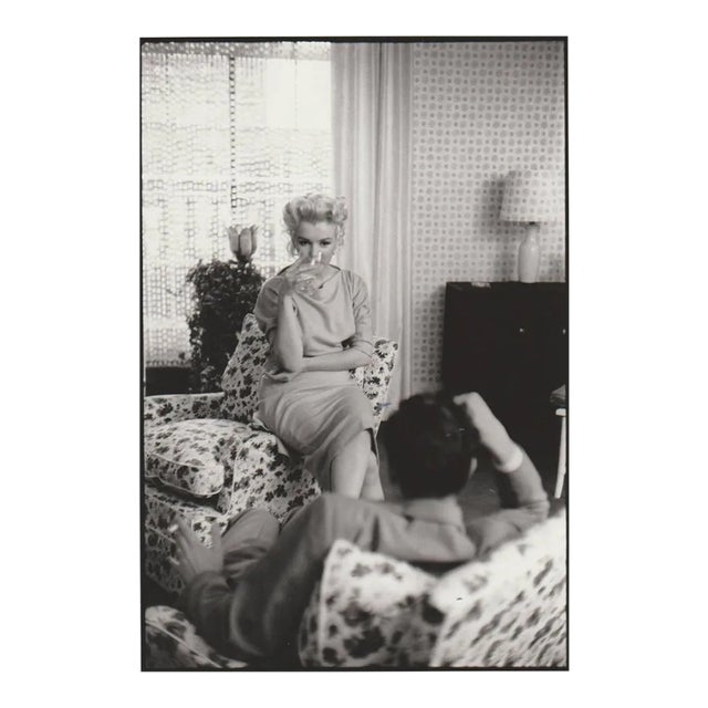 Marilyn Monroe Print of 1988 from Original Negative, 1955 For Sale