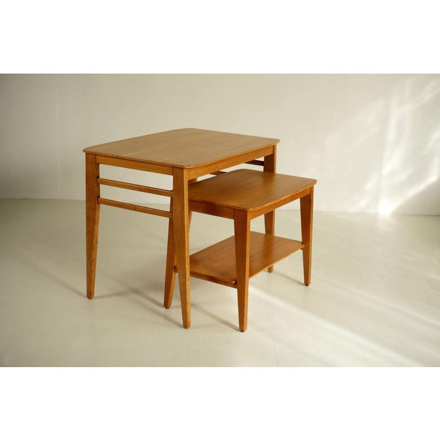 Side Table by Marcel Gascoin, France, 1950s For Sale - Image 11 of 14