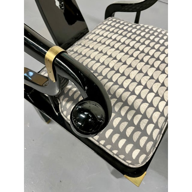 James Mont Ming Style Chairs by Century Furniture For Sale - Image 10 of 11