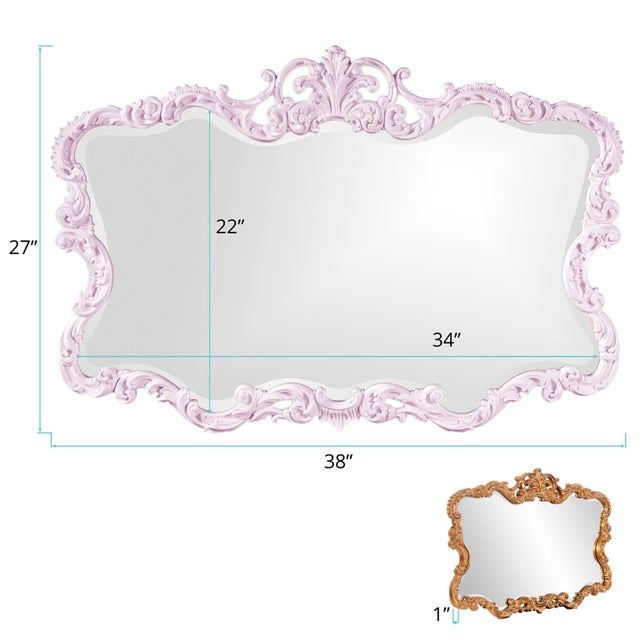 2020s Talida Mirror - Glossy Lilac For Sale - Image 5 of 6