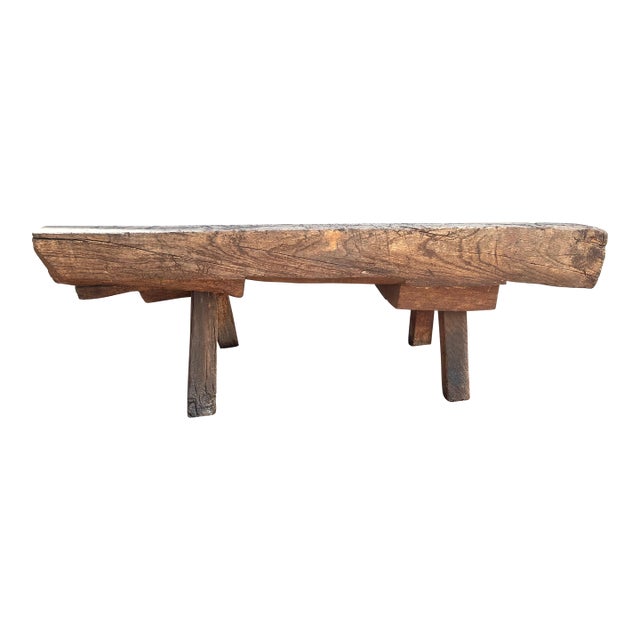 Extra Large Vintage Wood Historic Drinking Trough For Sale