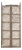 Antique Indian Carved and Sun Bleached Teakwood “Jali” Trellis Door For Sale