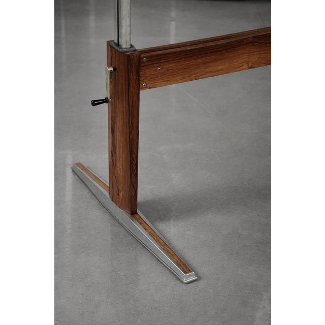 Mid-Century Modern German Rosewood Adjustable Console from E.M.Ü., 1960s For Sale - Image 11 of 18