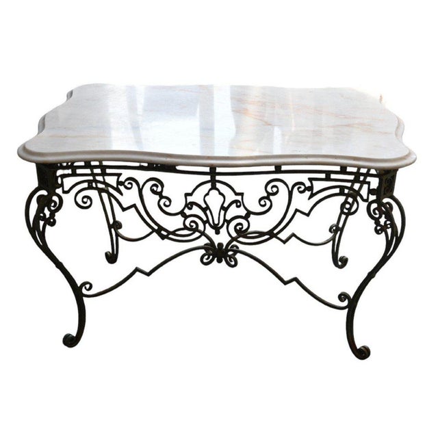 Period: 20th century Style: Other Style Condition: Good condition Material: Wrought iron Height: 55 cm Reference: 1505399...