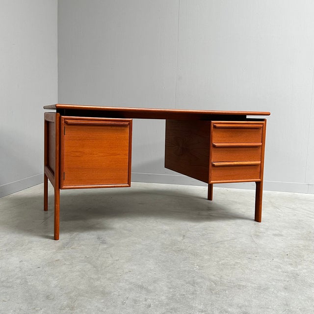 Vintage Danish Desk in Teak by GV Gasvig for GV Møbler, 1960s For Sale - Image 12 of 12