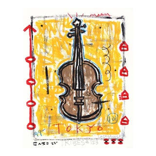 Tokyo Sonata - Original Pop Street Art Acrylic Painting on Posterboard by Gary John For Sale