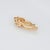 Modern Owl Pendant Vintage 14k Yellow Gold Opal Diamond Eyes Estate Charm Jewelry For Sale - Image 3 of 4