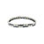 Art Deco Early 20th Century Art Deco Platinum Synthetic Calibre Cut Sapphire and Diamond Bracelet For Sale - Image 3 of 4