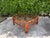 Vintage Tortoise Bamboo Rattan Square Coffee Table With Glass Top For Sale - Image 12 of 12