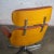 Wood MCM Style Mid to Late 20th Century Plycraft Lounge Chair & Ottoman in Saddle Color Italian Leather For Sale - Image 7 of 18