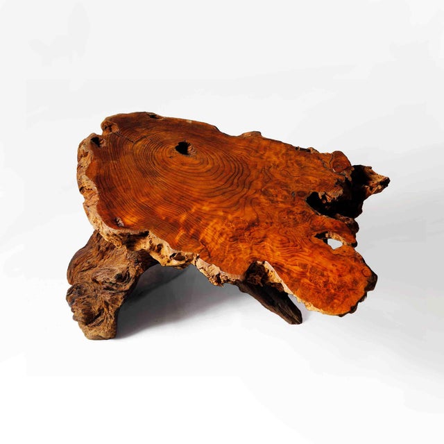 Live Edge Hardwood Table For Sale - Image 11 of 11