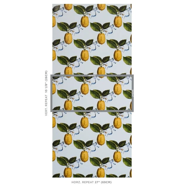 Le Citron is a wonderfully charming wallpaper design by Johnson Hartig of Libertine. Printed on a special coated paper...