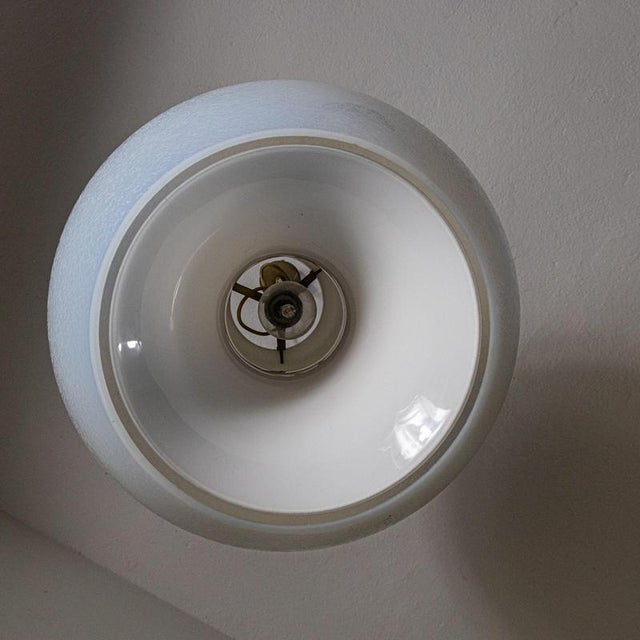 Glass Pendant Lamp from AV Mazzega, 1970s For Sale - Image 8 of 9