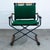 Mid Century Danish Modern Armchair Chair Cleo Baldon Terra Green Metal Wood MCM For Sale - Image 9 of 12