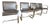 KnollStudio Original Signed Mies Van Der Rohe Brno Flat-Bar Chair - 4 Available For Sale