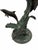 Hollywood Regency Vintage Spi Brass Dolphin Pod Family Sculpture on Marble Base For Sale - Image 3 of 8