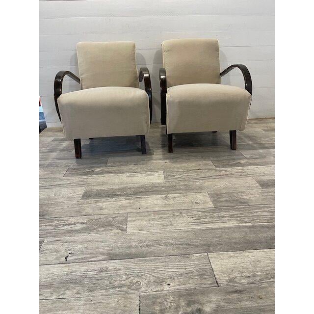 Art-deco [ mad-man] relax chairs by halabala in very good condition. Model; c, 1920-1940 complete renovated model ; c year...