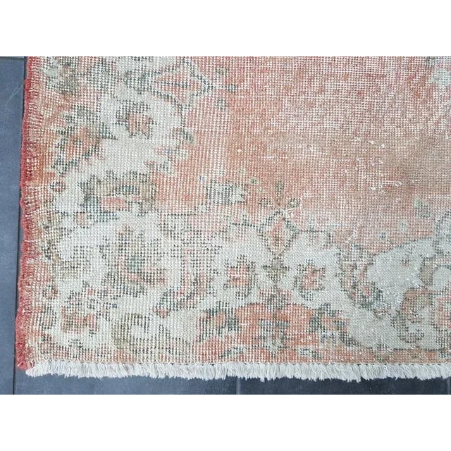 Vintage Bohemian Rug- 3′10″ × 7′3″ For Sale - Image 4 of 11