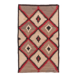 Vintage Navajo Style Rug 3ft 8in X 6ft For Sale
