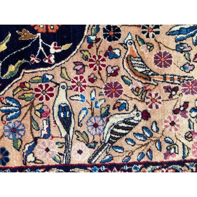Antique Kirman Lavar Rug in Wool, 1890s For Sale - Image 11 of 18