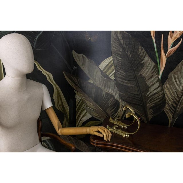 French Bronze Curtain Tiebacks, Early 20th Century, Set of 2 For Sale - Image 16 of 18