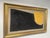 Contemporary Gold and Carbon Painting on Spanish Linen Minimalist Painting, Framed For Sale - Image 3 of 5