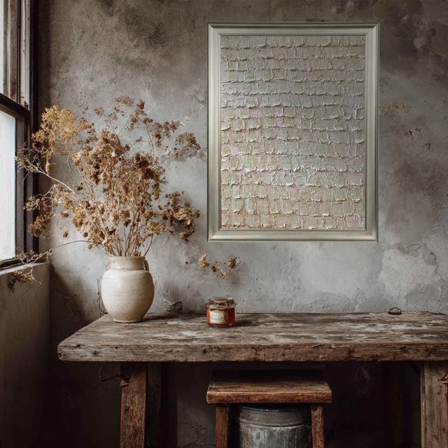 “Soft Structure” is an original textured painting that explores depth, material, and subtle tonal variation. Built with...