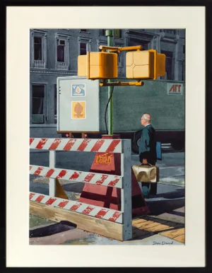 Don David Crosswalk, New York City circa 1980