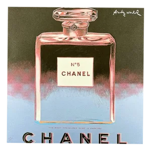 After Andy Warhol, Chanel Pink-Blue, 1980s, Print