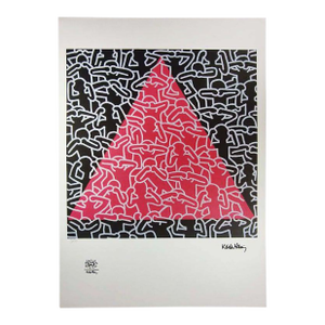 Keith Haring, Figurative Composition, 1990s, Limited Edition Lithograph
