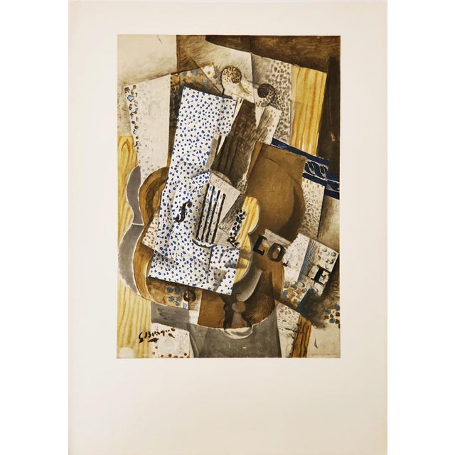 Georges Braque, Violin Melody, Lithograph on Arches Paper, 1962 For Sale - Image 6 of 6