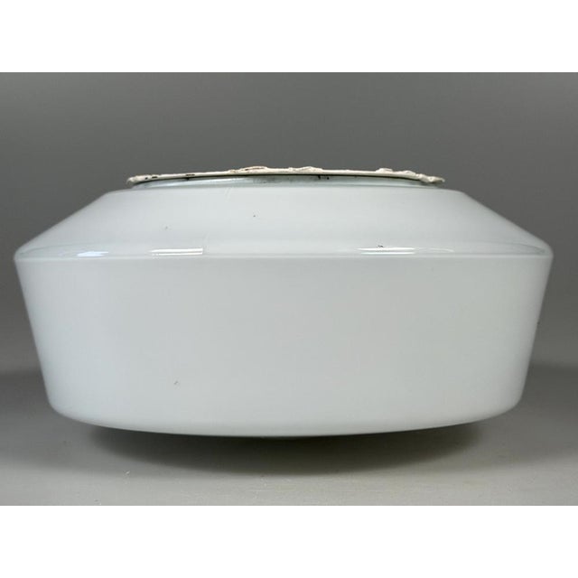Mid-Century Ceiling Light in Frosted Glass from RZB, 1960s For Sale - Image 4 of 15