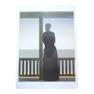 Vintage Will Barnet Signed/Titled Lithograph-"Woman and the Sea"