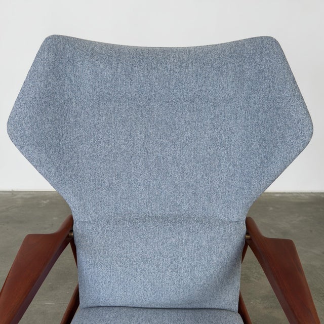 Lb Kofod Larsen "Carlo" Wingback Lounge Chair for Carlo Garn For Sale - Image 10 of 15